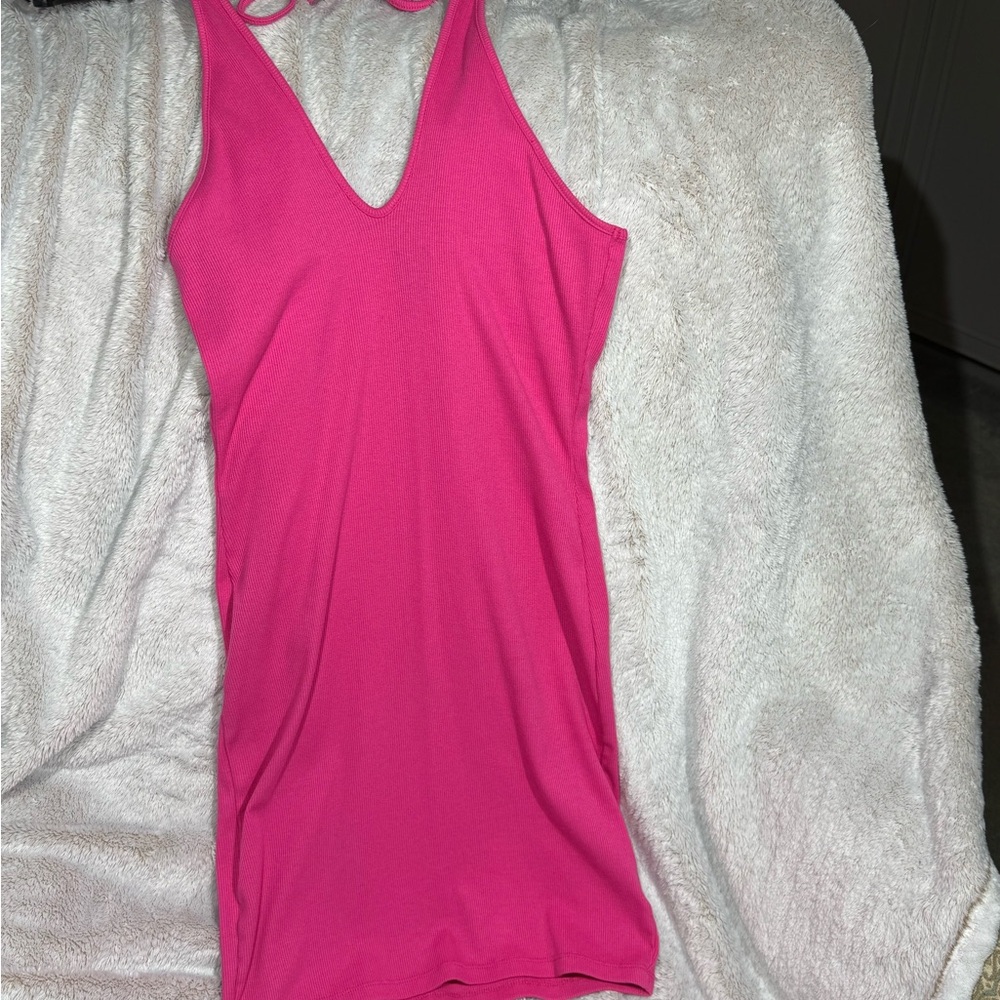 Wild Fable Vibrant Pink Tank Top